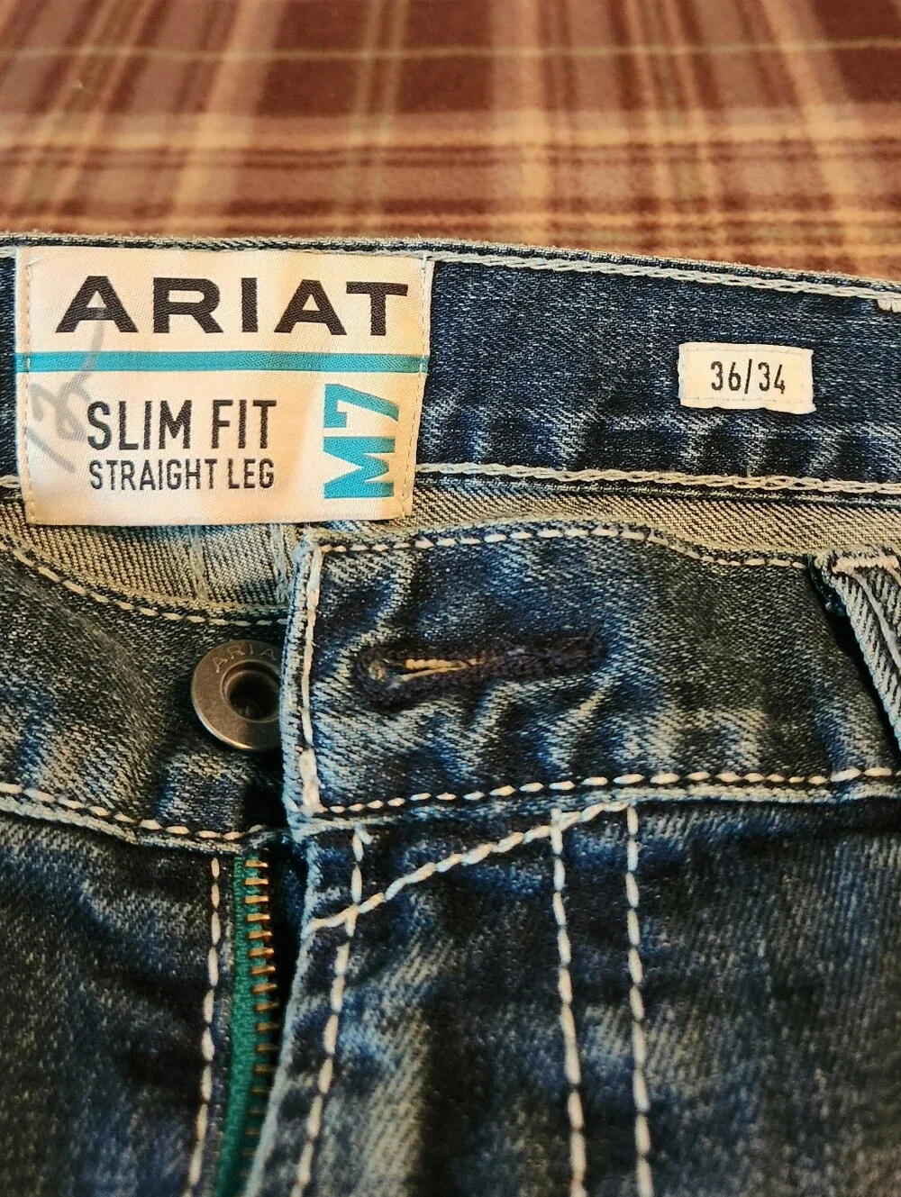 Ariat M7 Slim Fit Straight Leg, Size 36x34